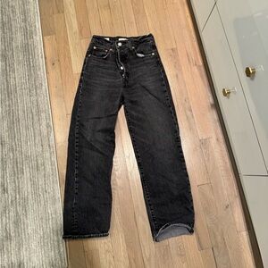 Levi’s Ribcage Black jeans